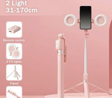 led ring light with tripod stand Available In Black