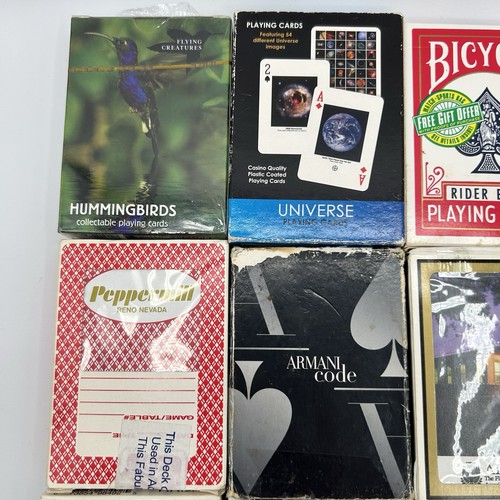 Lot 22 Full Decks Vintage Playing Cards Hoyle Disney Casino Maverick Marvel Etc - Picture 2 of 16