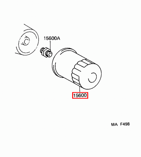 Genuine Toyota LandCruiser 80 Series FZJ 1FZ FE 4.5 Petrol Engine Oil Filter - Picture 8 of 20