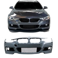 JOM StoßStange FüR BMW F30 F31 2011-2019 SRA + PDC Sport-Design Schwarz