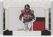 2015 Panini Crown Royale Jumbo Silhouettes Silver 8/10 Tevin Coleman #JS-TC 3k7