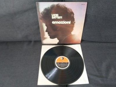 LP LUCIO BATTISTI Emozioni First 1a Originaldruck 70 SMRL 6079 Laminiertes Cover