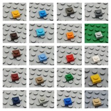 LEGO  15x Basic Platte Stein Brick 1x1 - 3024...