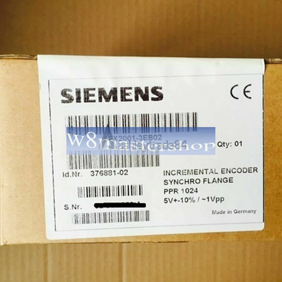 1 PIEZA NUEVO SIEMENS 6FX2001-3EB02 6FX2 001-3EB02 Foto 2 de 2
