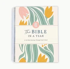52-Week Bible Study Journal for Women: Daily Devotional Planner with Scripture