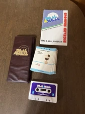 Richard Simmons Deal A Meal Program Weightloss Plan Cards Holder Cassette 1987