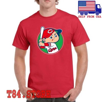 Hiroshima Toyo Carp Men's Red Size S to 5XL