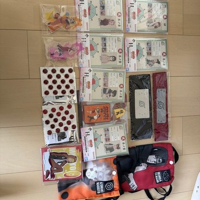 Naruto Anime Character Goods Set - Collectible Merchandise, Good Condition