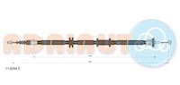 Adriauto Handbremsseil Bremsseil Hinten Rechts FüR Fiat Linea 323_ 110_