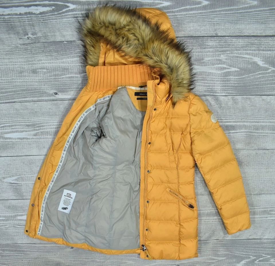 MARC O'POLO Gelbe Daunen-Steppjacke für Damen 34 - Bild 2 von 4