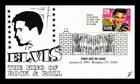ELVIS PRESLEY KING OF ROCK AND ROLL FIRST DAY COVER JANUARY 8