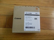 2027 GENUINE CANON PFI-310BK Black INK TANK IMAGEPROGRAF TX-2000/3000/4000 SEALE