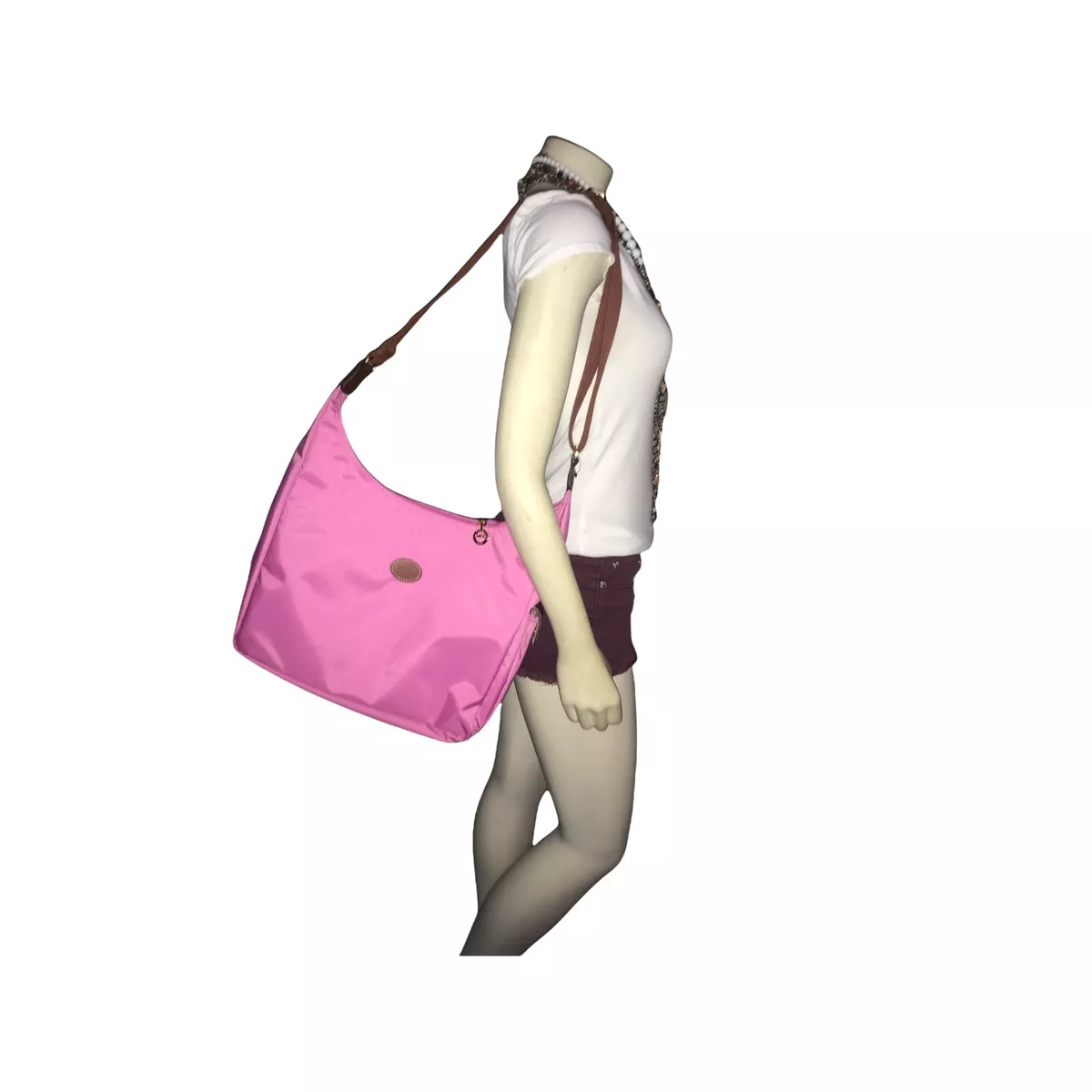 Pink Color Longchamp Crossbody Bag