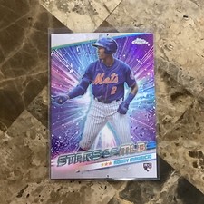 Ronny Mauricio 2024 Topps CHROME Stars of MLB Rookie Card RC #CSMLB-11 Mets B13