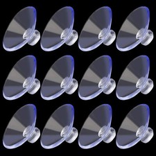 ANCIRS 30 Pack 25mm Suction Cups for Glass Table Tops, Rubber