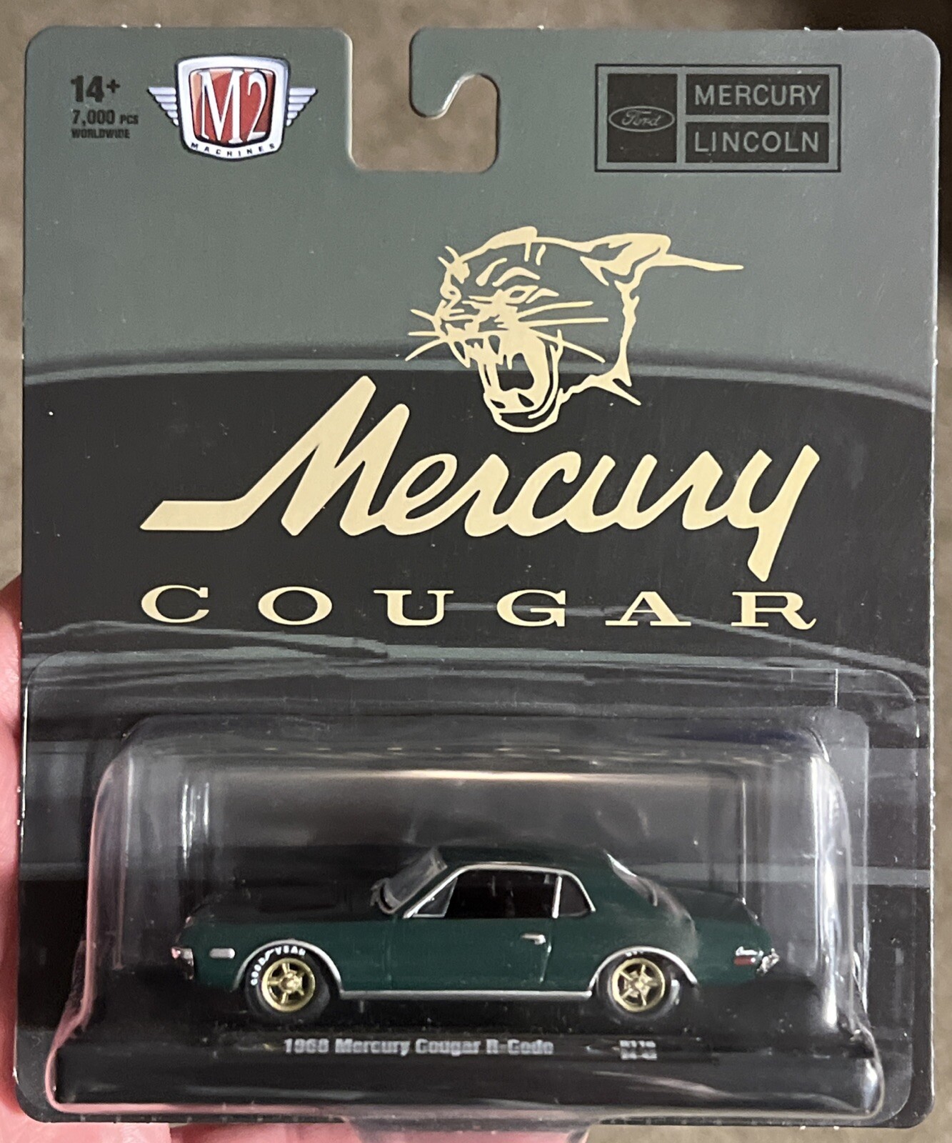 🔥M2 Auto Drivers  1968 Mercury Cougar R-Code Only /7000 Target Real Riders 👀