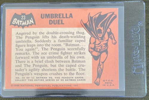 (U SELECT CARDS) 1966 Topps Batman (Black Bat) Singoli originali** 🔽 per lo più quasi nuovi - Foto 48 di 98