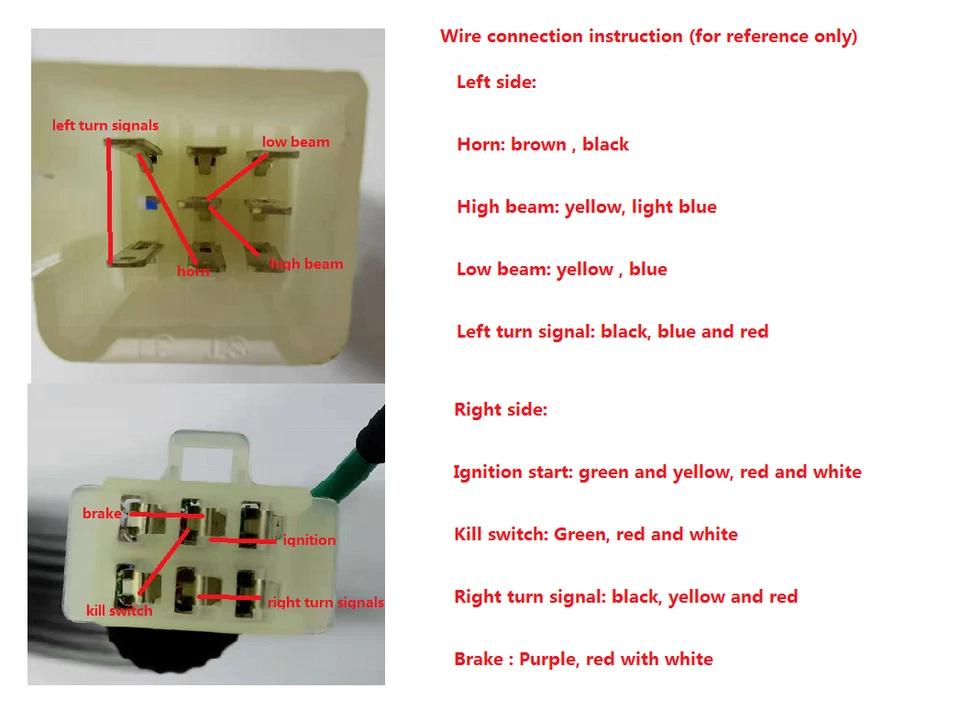 Handlebar Control Switch Chrome For Harley 1" Bars Dyna Sportster Softail 96-12 - Image 2 of 4