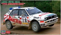 Lancia Super Delta 1992 Catalunya Rallye 1:24 Kunststoff Modell Kit Hasegawa
