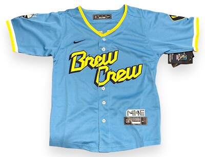 Brew Crew Brewer Jersey 2021 City Connect Milwaukee Brewers 2021