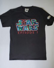 Vintage 90's Star Wars Episode One T-Shirt Phantom Menace Lee Sport Youth XL
