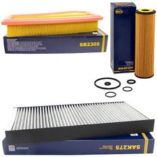 Inspektionspaket Filterset für Mercedes SLK 200 250 Kompressor R172 184 204 PS