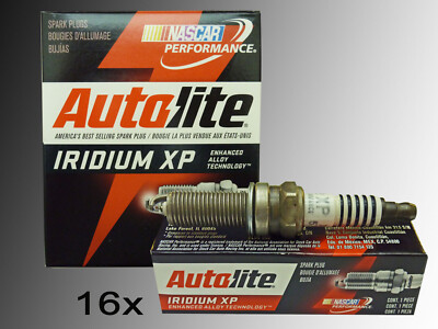 16 Zündkerzen Autolite Iridium XP Ford F-250 Super Duty 6.2L V8 2011-2019