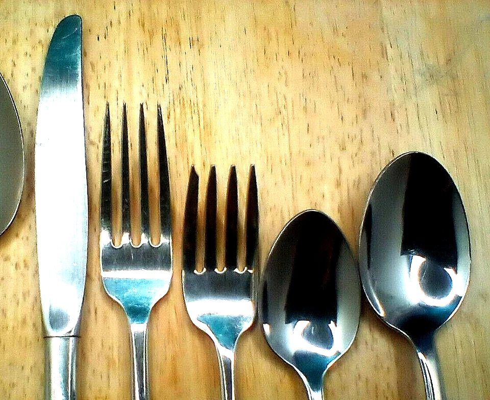 Oneida FREMONT Brillante Inoxidable 18% Cromo EE. UU. 2001 "TU ELECCIÓN" Foto 3 de 4