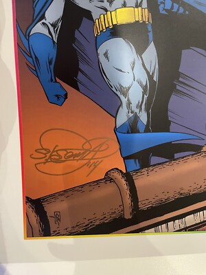 BATMAN ART PRINT Signed by Scott Rosema NM 11x17 | eBay
