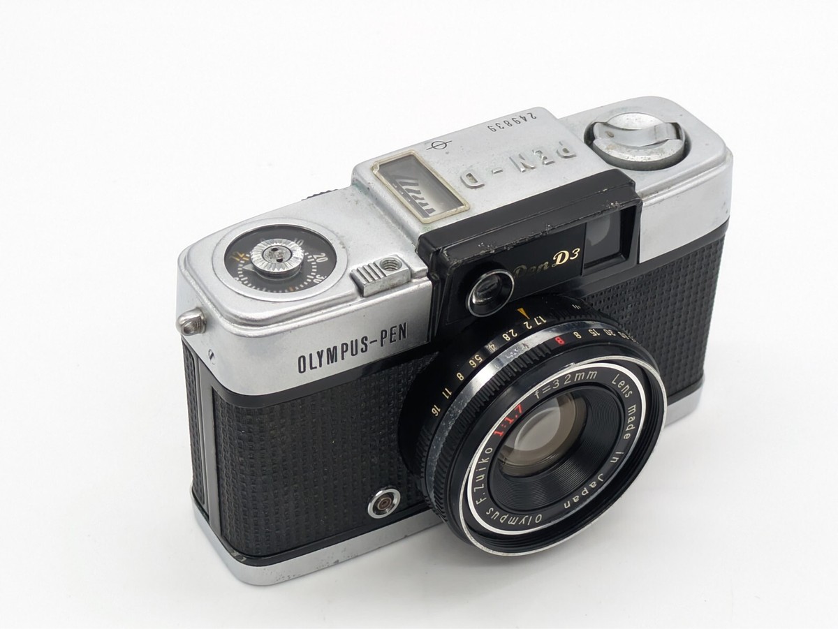 Video[Exc+5] OLYMPUS PEN D3 35mm Half Frame Film Camera F