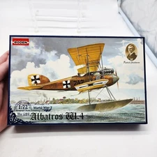 Roden WWI Albatros W.4 No. 028 1:72 Model Airplane Brand New Open Box 