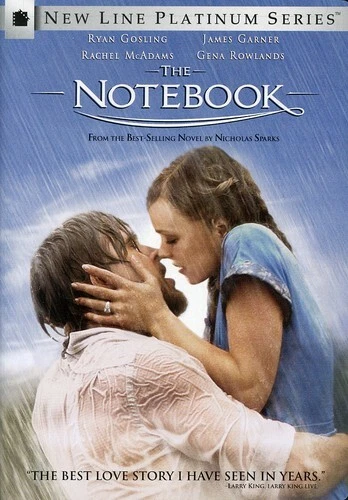 The Notebook (DVD, 2004 New Line) Ryan Gosling / Rachel McAdams ~ WS ~ Like New