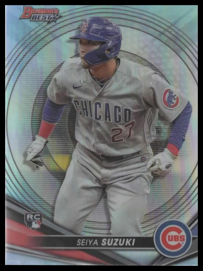 2022 Bowman's Best #41 Seiya Suzuki Refractor