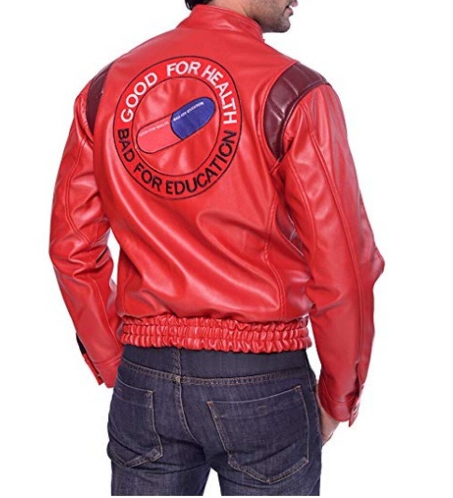 Akira Kaneda Capsule Manga Anime Biker Real Leather Jacket | eBay