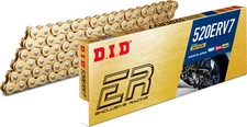 D.I.D. 520ERV7 Racing Chain 120L Gold 520ERV7120FB