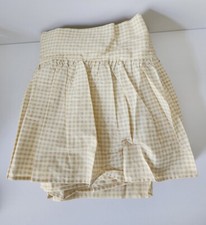 Vtg 1999 Disney Classic Pooh Beige Gingham Nursery Window Valance 82x22 Nwt