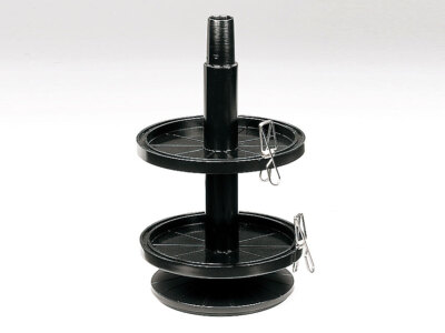 Tamiya 74077 Paint Jar Bottled Stand w/4pcs Alligator Clips Model Craft Tools