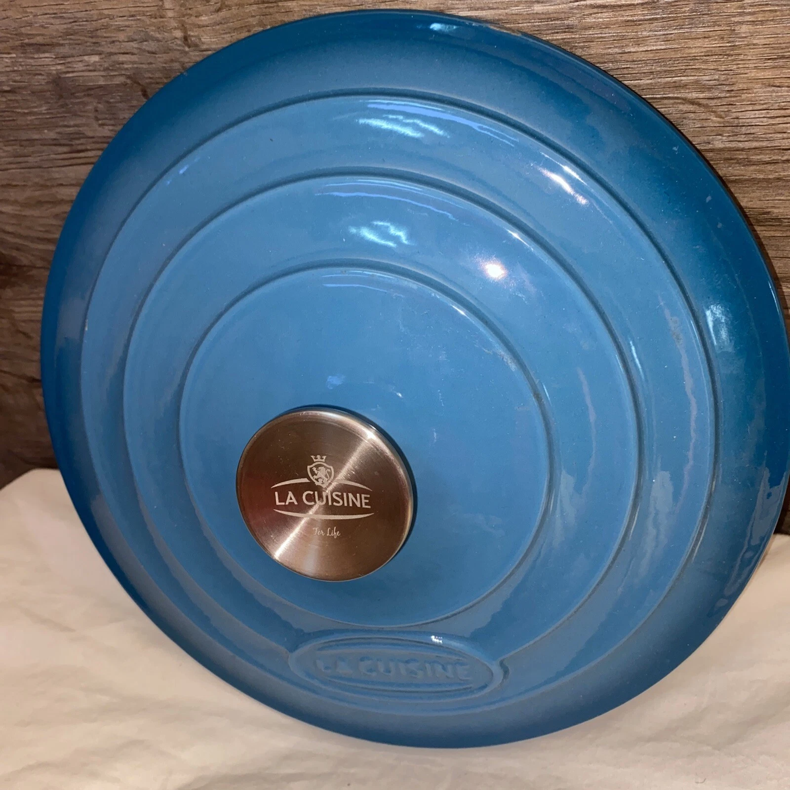 🔥LID🔥 La Cuisine 2175MB Enameled Cast Iron Dutch Oven, 5QT
Opens in a new window or tab