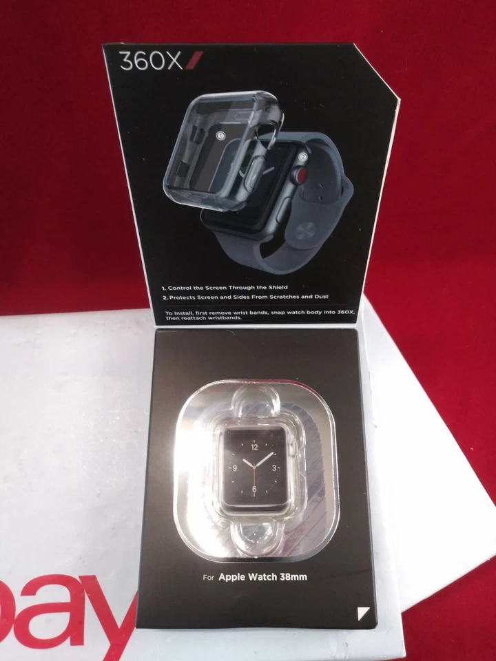 Funda Original X-Doria Defense 360x 38mm para Apple Watch - Transparente Nueva Envío Gratis Foto 3 de 4