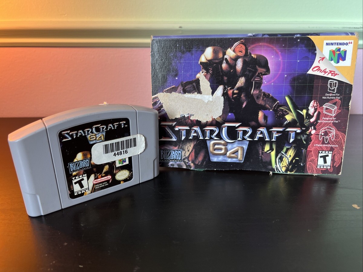 StarCraft 64 (Nintendo 64, 2000) 45496870492| eBay