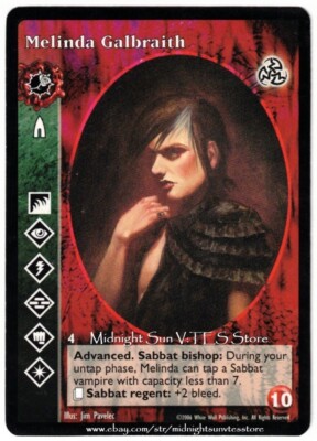 Melinda Galbraith Advanced Toreador Antitribu Third Edition V:TES VTES CCG