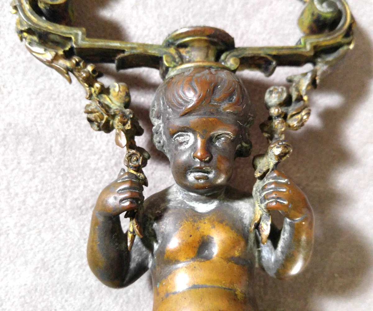 Antique sales statue lamps