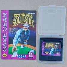 Poker Face Paul's Casino Sega Game Gear - Cartridge, Manual and Case