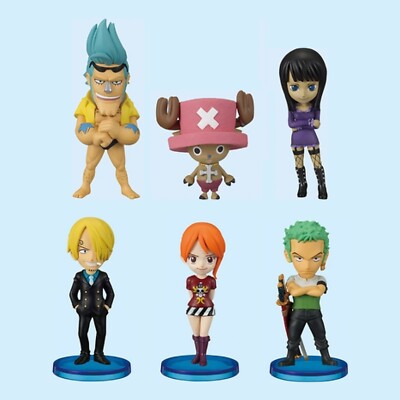 ONE PIECE World Collectible Figure vol. 2 & 3 Zoro Sanji Nami