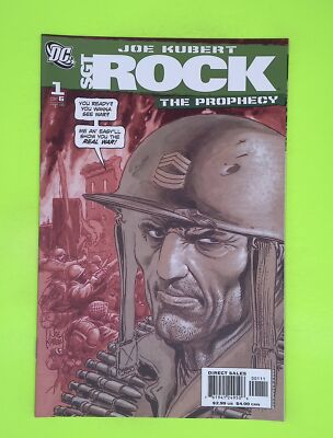 K94 Rocks Sgt. Rock The Prophecy #1 2006 DC Comics High Grade Comic Book K94-211 ...