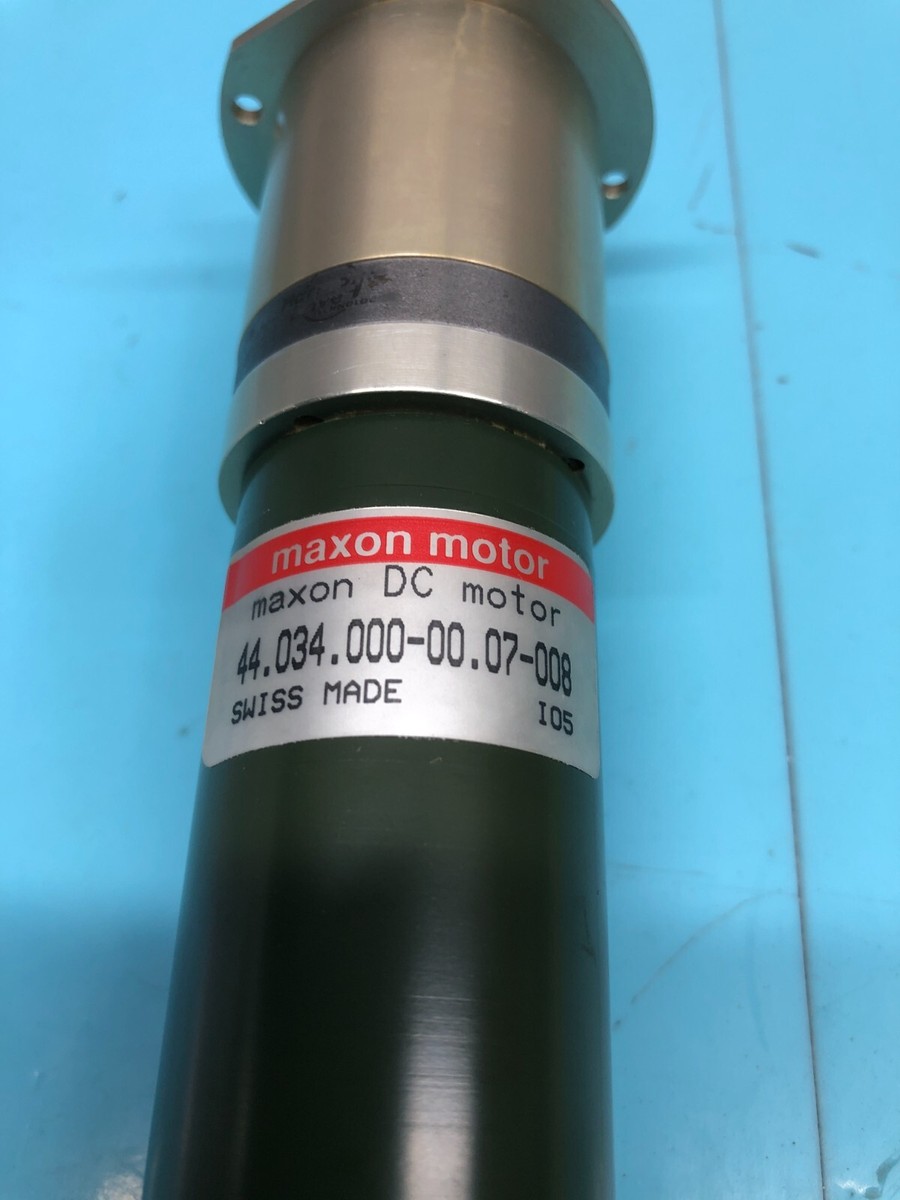 Maxon Motor 44.034.000-00.07-008 DC MOTOR, PWB 976553, SVG, 159942