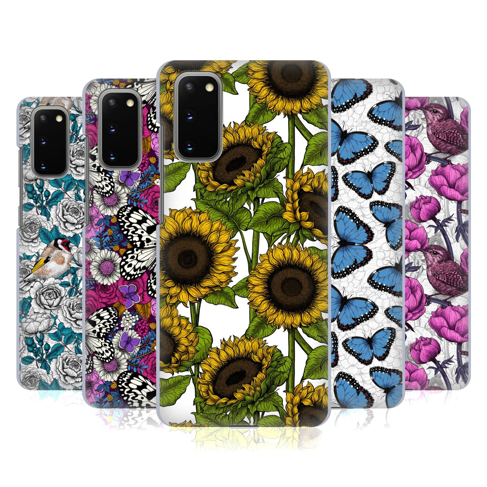 OFFICIAL KATERINA KIRILOVA FLORAL PATTERNS HARD BACK CASE FOR SAMSUNG PHONES 1