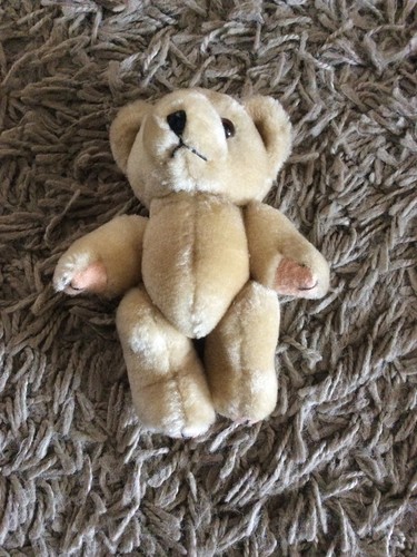 Markenloser 5 Zoll Plüsch-Teddybär mit weichen Gelenken Sehr guter Zustand - Bild 5 von 6