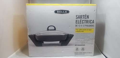bella 12x12 inch electric skillet
