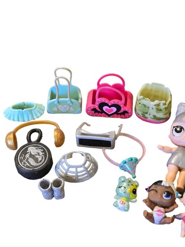 Lot Of 2 Lol Dolls And 3 Babies With Accessories - Picture 3 of 3
